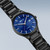 Bering Time - Solar - Mens Brushed Black Watch - 15239-727