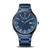 Bering Time - Solar - Mens Polished/Brushed Blue Watch - 14442-797