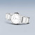 Image of Bering Time - Solar - Womens Polished Silver-tone Watch - 19535-754