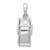 Image of De-Ani Sterling Silver Rhodium-Plated 3D Moveable Enameled Beach Chair Pendant