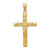 10K Yellow Gold INRI Crucifix Pendant 10C4339