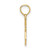 Image of 14K Yellow Gold RN Caduceus Pendant