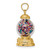 14K Yellow Gold 3-D Moveable Gumball Machine Glass Pendant