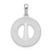 Image of De-Ani Sterling Silver Rhodium-Plated Cape Cod with Lighthouse Circle Pendant