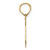 Image of 14K Yellow Gold Polished Number 04 Pendant