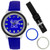 Memphis Tigers Colors Watch Gift Set - Stainless Steel Case with Interchangeable Bezels
