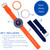 Virginia Cavaliers Colors Watch Gift Set - Stainless Steel Case with Interchangeable Bezels