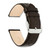 Image of DeBeer 19mm Genuine Matte Alligator Brown Silver-tone Buckle Watch Band