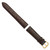 Image of DeBeer 19mm Genuine Matte Alligator Brown Gold-tone Buckle Watch Band