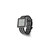 Image of DeBeer 21mm Black w/Grey Stripe Military G10 Nylon Silver-tone Buckle Watch Band