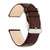 Image of DeBeer 20mm Genuine Matte Alligator Havana Silver-tone Buckle Watch Band