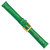 Image of DeBeer 14mm Green Crocodile-Style Grain Chrono Gold-tone Buckle Watch Band