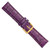 Image of DeBeer 20mm Violet Crocodile-Style Grain Chrono Gold-tone Buckle Watch Band