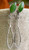 Image of 52mm Genuine Natural Canadian Nephrite Jade Drop Earrings with CZs