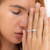 Image of "INTUITION" - Stackable Collection - MeditationRing (Spinner Ring)