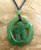 32mm Genuine Natural Nephrite Jade Inuksuk Pendant on Cord