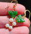 Image of Gold-Plated Sterling Silver & Genuine Nephrite Jade Butterfly Dangle Earrings