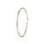 Charles Garnier 6.5" 14k Yellow Gold Flex Cuff Bracelet with 1/15 ctw. Diamond Top