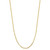 Charles Garnier 24" 3mm Gold-plated Sterling Silver Paperclip Chain Necklace