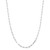 Charles Garnier 17"+2" 3mm Sterling Silver Paperclip Chain Necklace