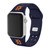 Image of Game Time Detroit Tigers Silicone Sport Watch Band Compatible with Apple Watch - Navy