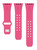 Image of Game Time Los Angeles Angels Engraved Silicone Watch Band Compatible with Apple Watch Pink