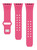 Game Time Washington Nationals Engraved Silicone Watch Band Compatible with Apple Watch Pink