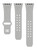 Game Time Pittsburgh Pirates Engraved Silicone Watch Band Compatible with Apple Watch Gray