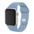 Image of Game Time Toronto Blue Jays Engraved Silicone Watch Band Compatible with Apple Watch Powder Blue