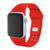 Image of Game Time Miami Marlins Engraved Silicone Watch Band Compatible with Apple Watch Red
