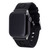 Image of Game Time Cleveland Guardians Leather Band Compatible with Apple Watch Black