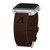 Image of Game Time Arizona Diamondbacks Leather Band Compatible with Apple Watch Brown