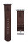 Image of Game Time Los Angeles Angels Leather Band Compatible with Apple Watch Brown