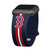 Game Time Boston Red Sox HD Watch Band Compatible with Apple Watch - Stripes
