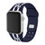 Image of Game Time New York Yankees HD Watch Band Compatible with Apple Watch - Stripes