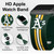 Image of Game Time Oakland Athletics HD Compatible with Apple Watch Band Stripes
