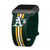 Image of Game Time Oakland Athletics HD Compatible with Apple Watch Band Stripes