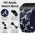 Image of Game Time Atlanta Braves HD Watch Band Compatible with Apple Watch - Repeating