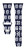 Image of Game Time Detroit Tigers HD Watch Band Compatible with Apple Watch - Repeating