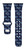 Game Time Tampa Bay Rays HD Watch Band Compatible with Apple Watch - Repeating