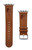 Game Time Baltimore Orioles Leather Band Compatible with Apple Watch Tan