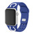 Game Time Indianapolis Colts Silicone Sport Watch Band Compatible with Apple Watch - Blue