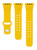 Image of Game Time Pittsburgh Steelers Engraved Silicone Watch Band Compatible with Apple Watch Yellow