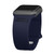 Image of Game Time Seattle Seahawks Engraved Silicone Watch Band Compatible with Apple Watch Navy