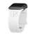 Image of Game Time Cincinnati Bengals Engraved Silicone Watch Band Compatible with Apple Watch White