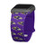 Image of Game Time Baltimore Ravens HD Watch Band Compatible with Apple Watch - Repeating