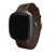 Game Time Baltimore Orioles Leather Watch Band Compatible with Fitbit Versa 3 and Sense Brown