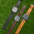 Image of Game Time Colorado Rockies Leather Watch Band Compatible with Fitbit Versa 3 and Sense Brown