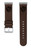 Game Time Milwaukee Brewers Leather Watch Band Compatible with Fitbit Versa 3 and Sense Brown
