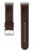 Image of Game Time Pittsburgh Pirates Leather Watch Band Compatible with Fitbit Versa 3 and Sense Brown